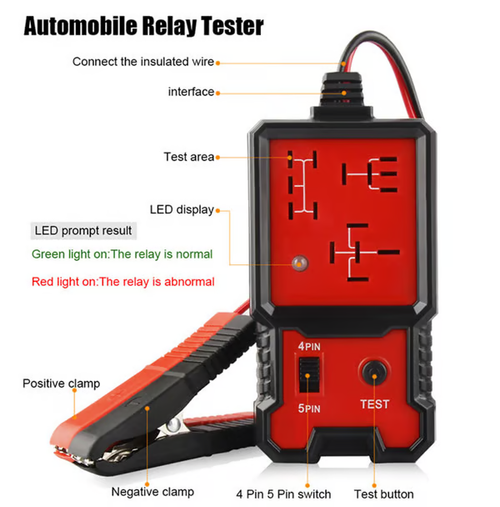 🔥Automotive relay tester