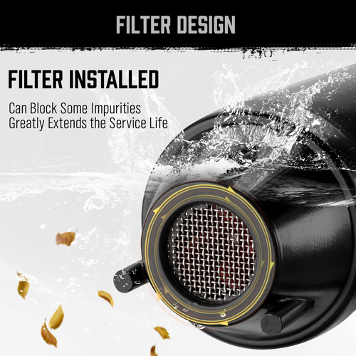 Portable battery pump with nozzle