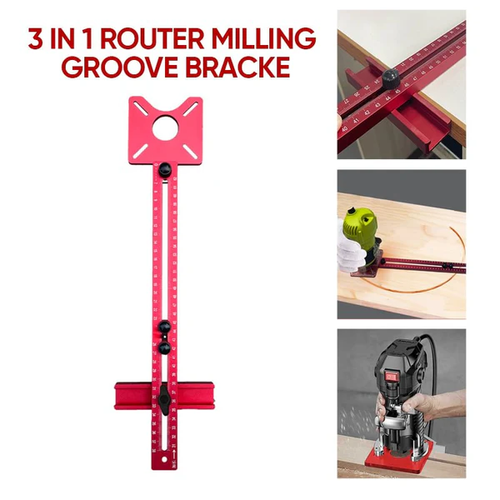 3 in 1 router for milling grooves