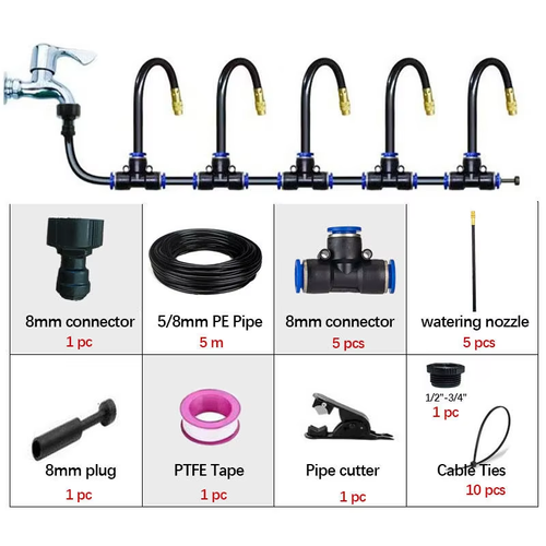 Universal sprinkler set automatic watering device