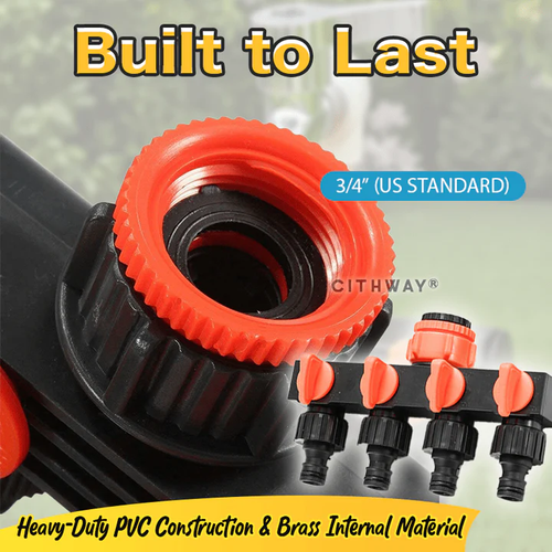 💦4-Way Hose Splitter
