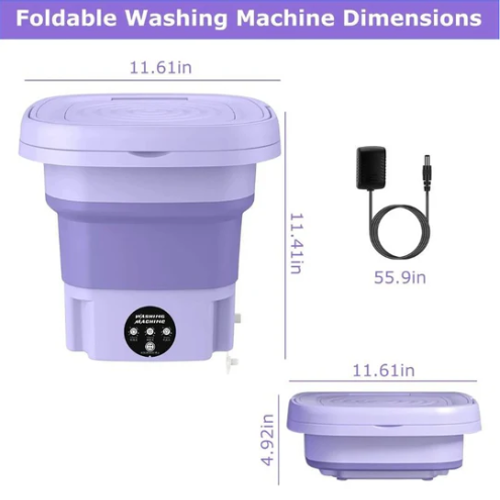 Popular in 2025 ⚡Foldable mini washing machine