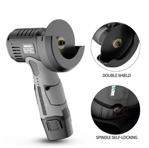 ⏳Time-limited Special🧰12V Mini Angle Grinder with Cutting Disc