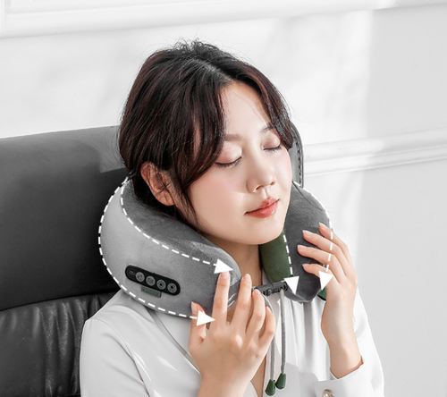 Portable U-shaped massager