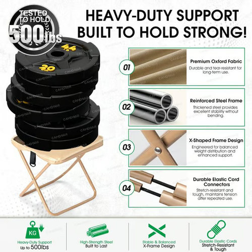 ✨Foldable Backpack Stool🎒🪑