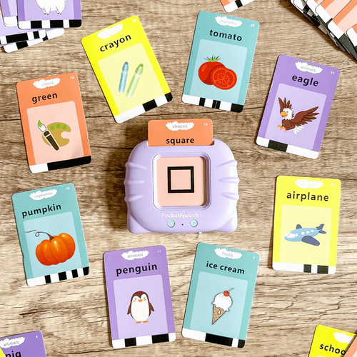 Children's enlightenment learning flash card reader
