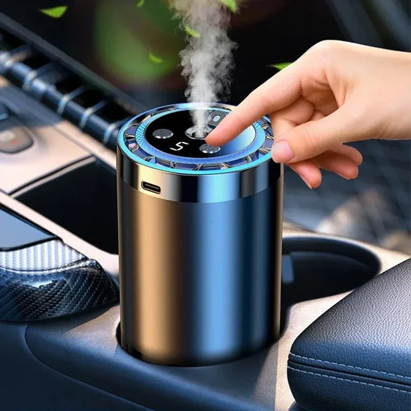 🚗Smart Car Diffuser Set with Light & Spray Modes🔥