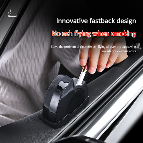 Portable car ashtray