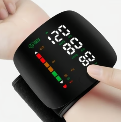 Rechargeable blood pressure monitor
