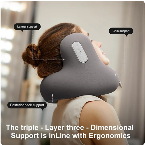 2025 Popular⚡  Travel Neck Pillow with Bluetooth Headphones⚡