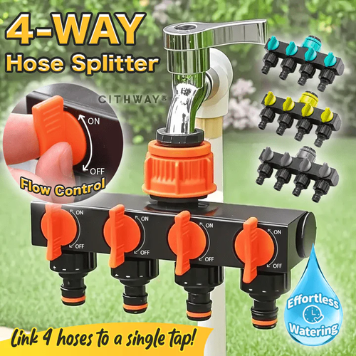 💦4-Way Hose Splitter