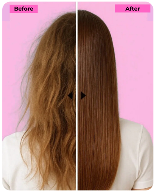 Negative ion straightening comb Frizz-free, sleek hair — anytime, anywhere