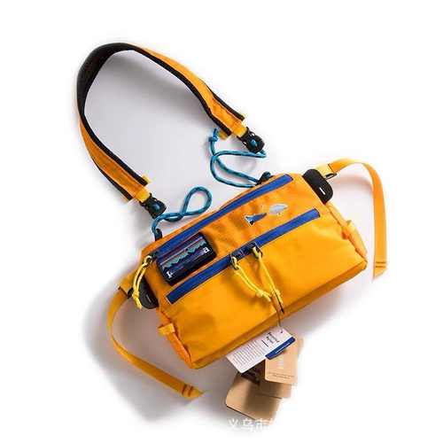 Multicolor Zippered Fly Fishing Crossbody Bag