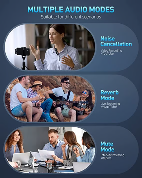 🔥New Wireless Lavalier Microphone