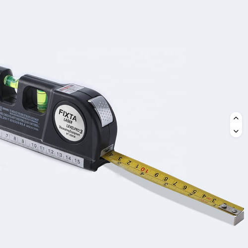 Cross straight line high precision multifunctional laser level laser level steel ruler