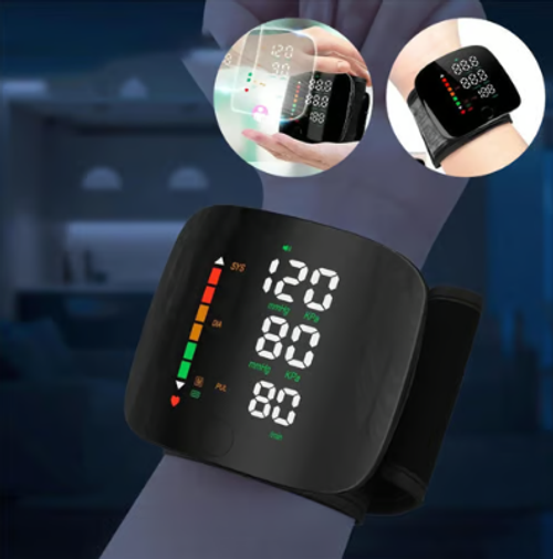 Rechargeable blood pressure monitor