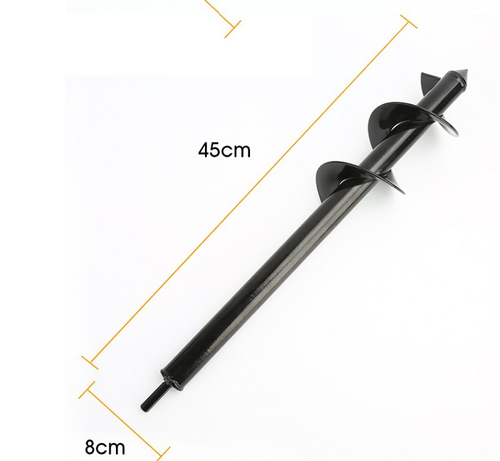 Spiral Drill Bit Set, Garden Spiral Drill Bit for Planting Bulbs & Flowers