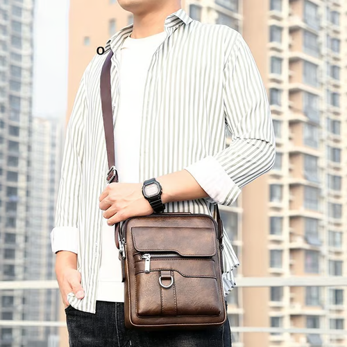 Men's Portable Messenger Bag