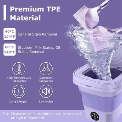 Popular in 2025 ⚡Foldable mini washing machine