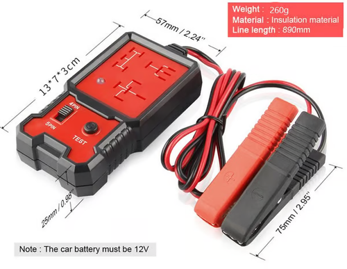 🔥Automotive relay tester