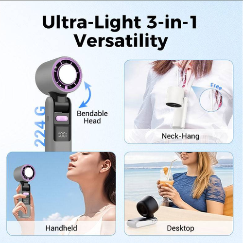 2025 Popular 🔥Handheld portable fan