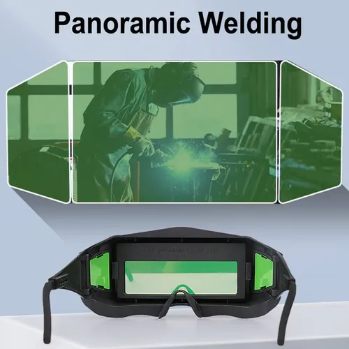 Auto Dimming Welding Glasses(With 5 lenses)