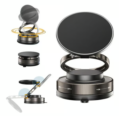 🔥🔥360° Adjustable Vacuum Magnetic Phone Holder