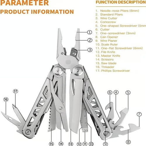 11 in 1 multifunctional pliers outdoor