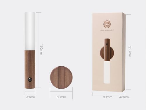 Portable Wireless Magnetic USB Rechargeable Smart Indoor Sensor Control Wall Induction Lamps for Living Bed Room