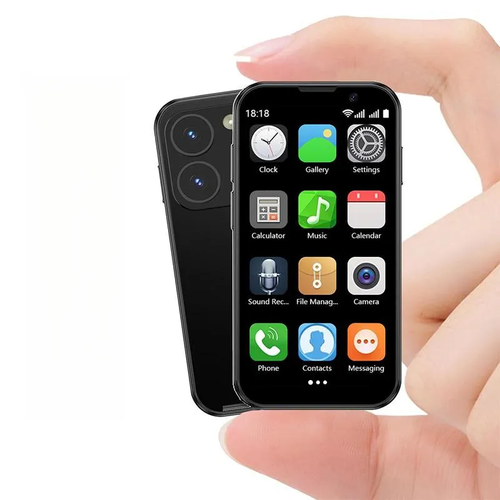 Mini Smart Phone(1Box), 3.0 Inch 2GB+16GB GPS Bluetooth-compatible WiFi Portable Smart Phone, Dual Card 3G Android 8.1 Digital Phone, Handheld Learning Tool, Multifunction Colorful, Durable Reusable