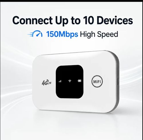 4G Lte Router Wireless Wifi 2100mAh Mobile Hotspot with SIM Card Slot Hotspot Pocket WIFI 150mbps For Outdoor Home Office Travel