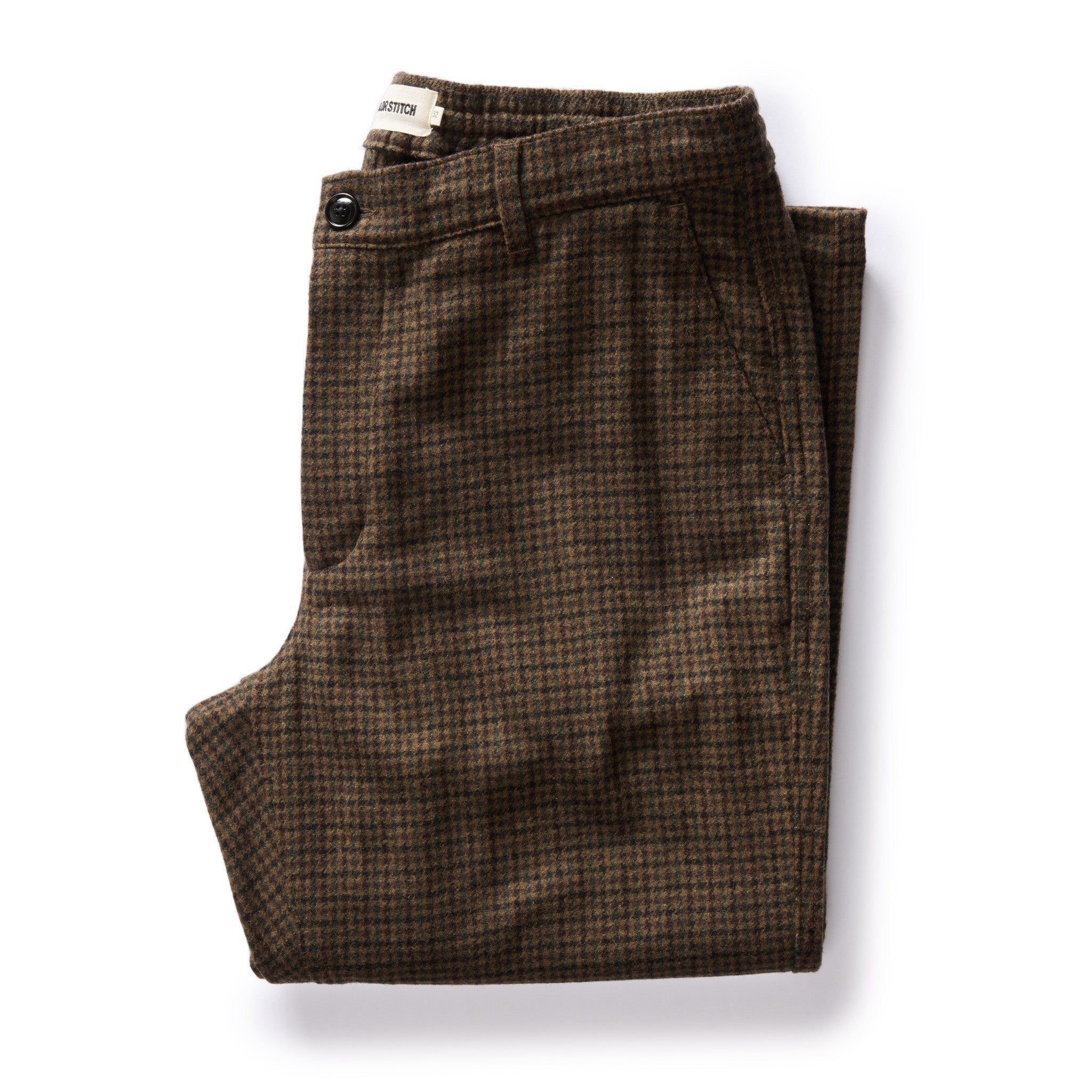 Aawvc Carmel Pant in Timber Guncheck