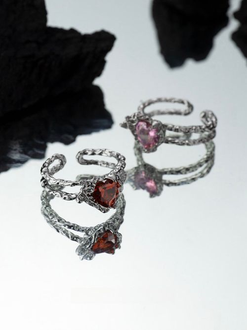 Pink Heart Ring