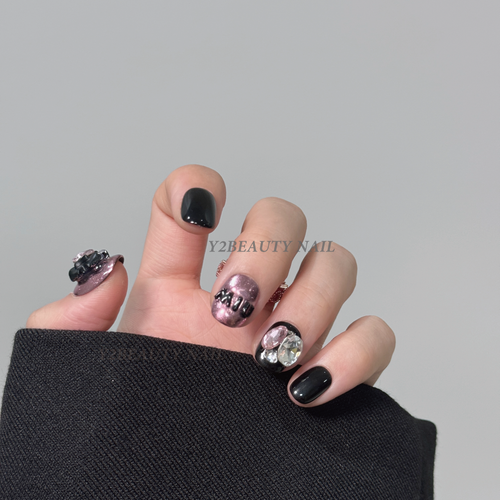 Pink Bling Noir