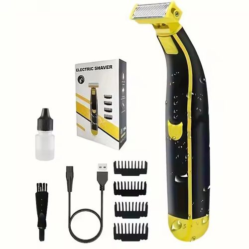 Máquina de barbear eléctrica à prova de água