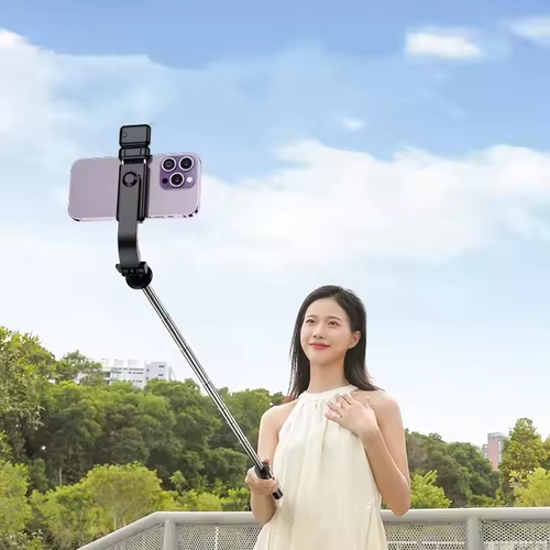Convenient multi-function Bluetooth selfie stick