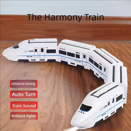 High-speed train simulation toy