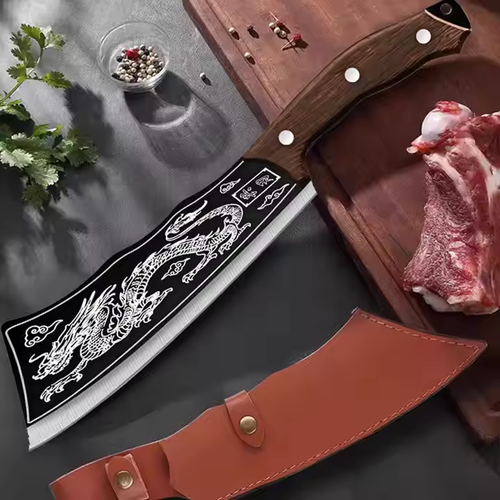 Stainless steel professional chopping knife