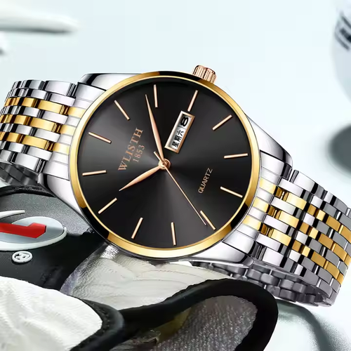 Men's fashion luxury waterproof quartz watch