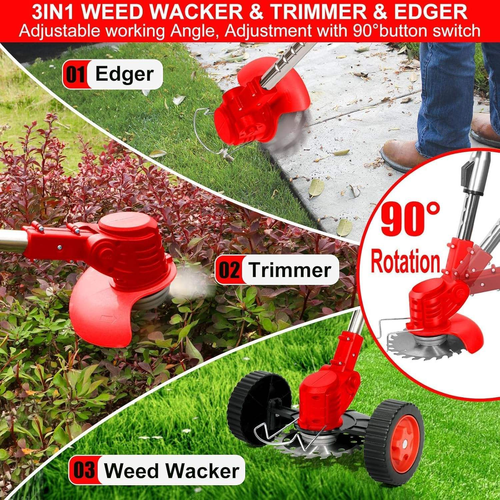 Cordless Brush Cutter（ Install a set of training wheels）