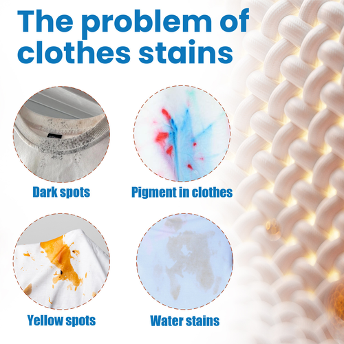 Laundry Detergent Cleans Clothes Removes Stains Tackles Tough Oil & Yellowing Stains Dry Cleaning Agent