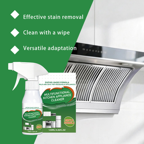 Kitchen Appliance Cleaner, Stain and Grease Remover, Gentle Formula That Does Not Damage Appliance Surfaces