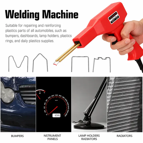 Car Plastic Welding Repair Tool, HandheldPlastic Welder for Bumper and DashboardFixes, Car Body Repair Tool, Portable Welder Machine