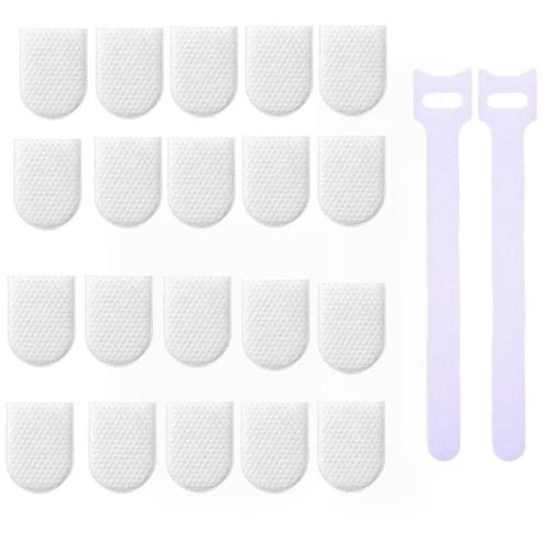 Universal Faucet Filter Cotton Pouch Pre Filter for Rust Dirt and Scale Works with Hot and Cold Water Ideal for Kitchen Sink Pack 20