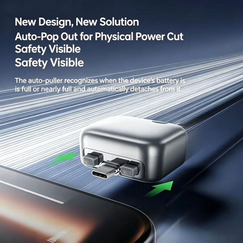 New 140W PD Intelligent USB-C Automatic Full Charge Separator Charger Smart Overcharge Protection for Mobile Devices,Energy-efficient And Safe