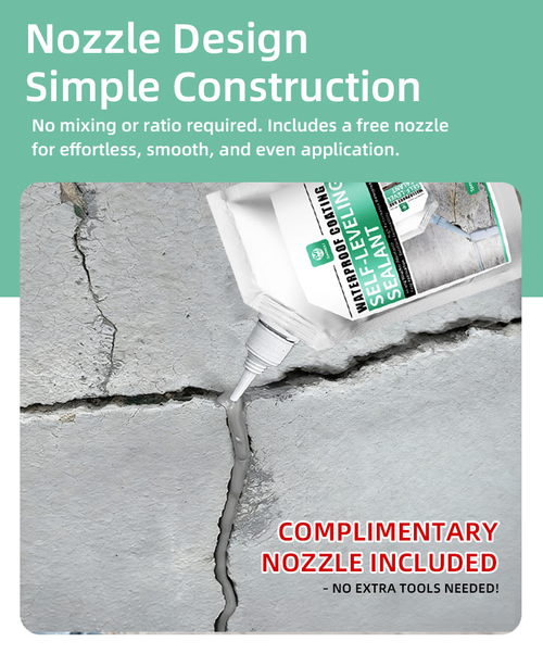 Concrete Crack Filler 2kg, High-Strength Waterproof Concrete Repair Sealant for Wall and Floor Cracks, Durable Finish, Concrete Sealer Outdoor Waterproof