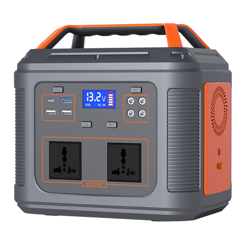 Household Multifunctional LiFePO4 Battery Solar Generator 300W Portable Power Station