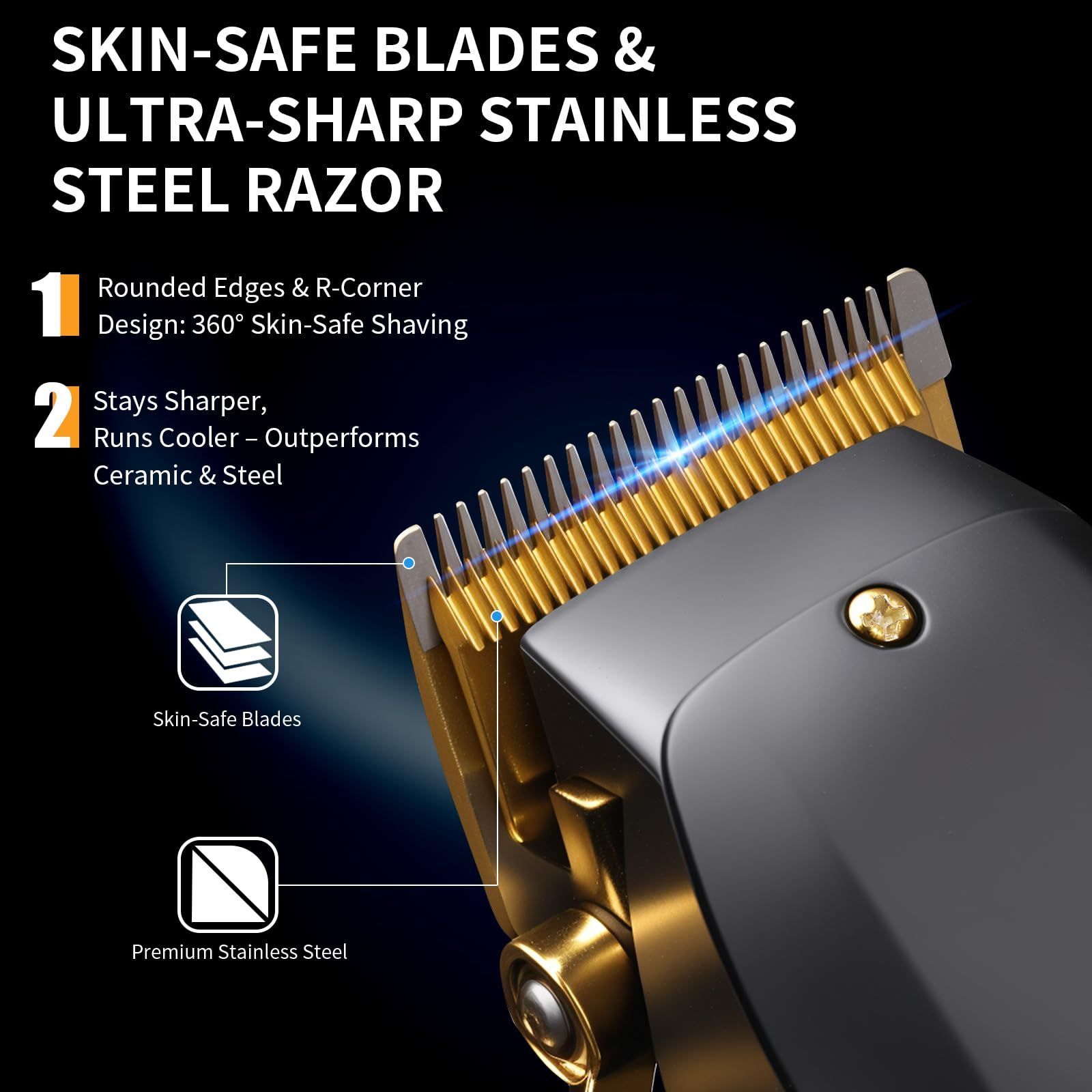 Cordless Hair Clipper Set