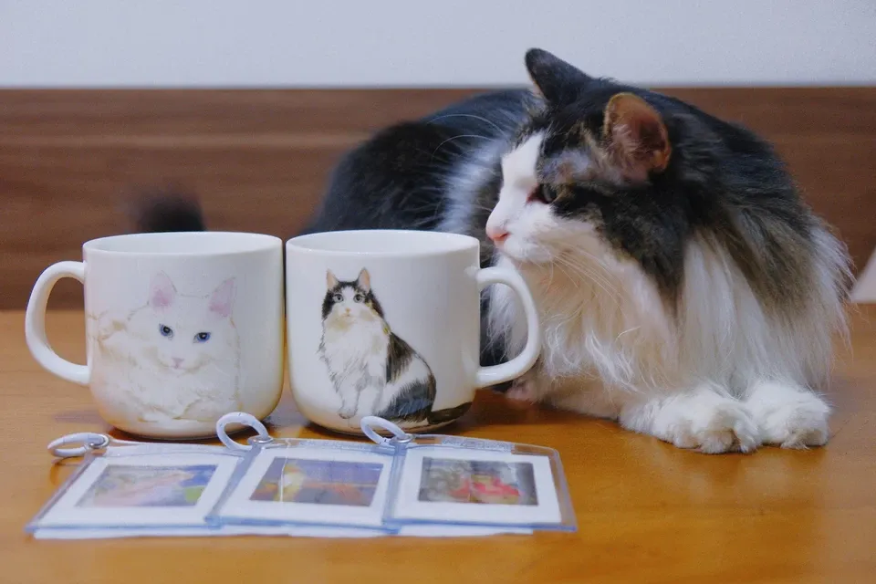 🐾 My Cat, My Cup — The Cutest Custom Pet Tableware Ever! 💕