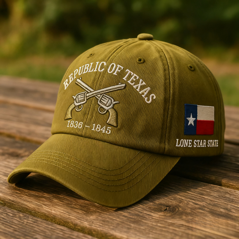 🔥Only a Few Left -Republic of Texas Independence Cap